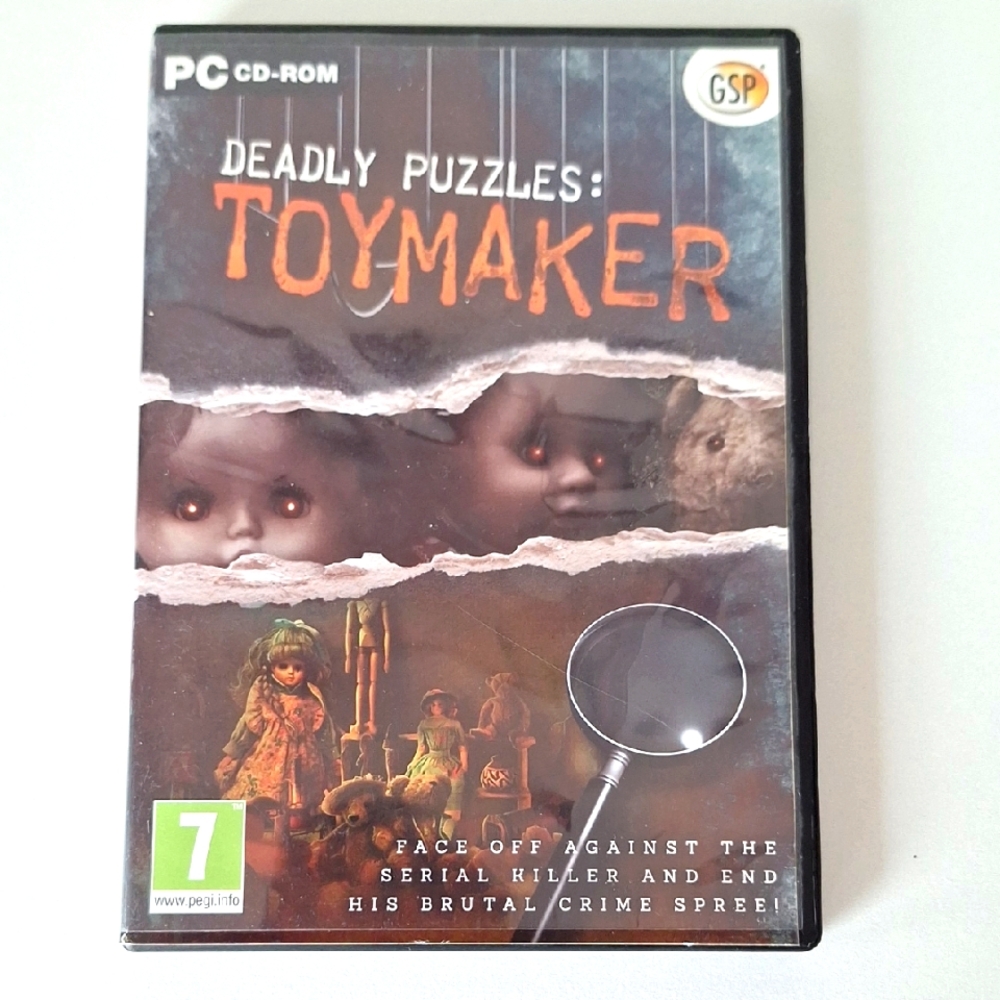 Deadly Puzzles: Toymaker PC Game - Black